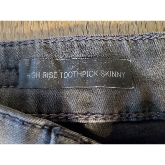 Kut From The Kloth Toothpick Skinny Jeans Size 4 Womens High Rise - Picture 3 of 6